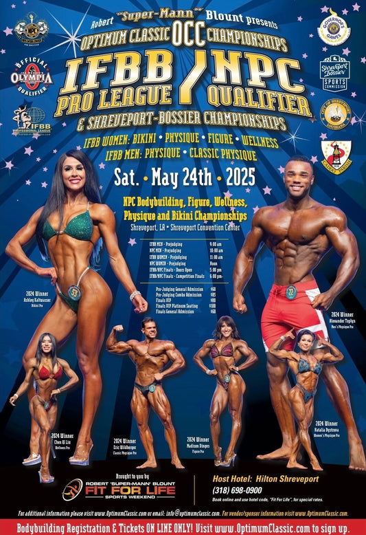 NPC/IFBB OPTIMUM CLASSIC: Competition Tan