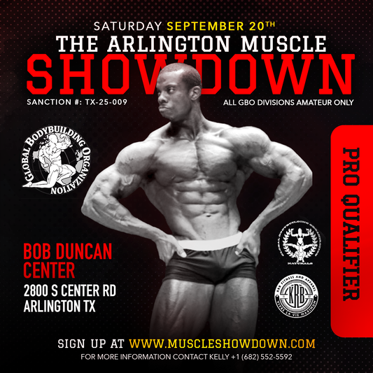 GBO ARLINGTON MUSCLE SHOWDOWN: Competition Tan