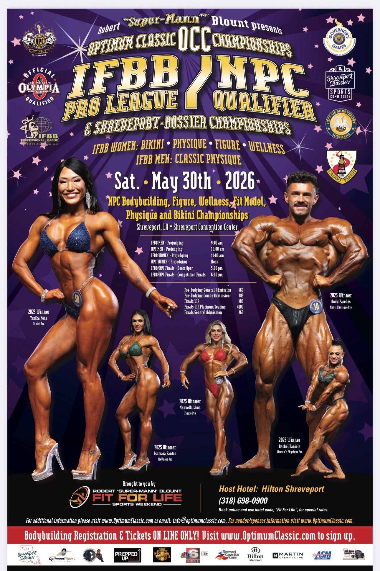 NPC/IFBB OPTIMUM CLASSIC: Competition Tan