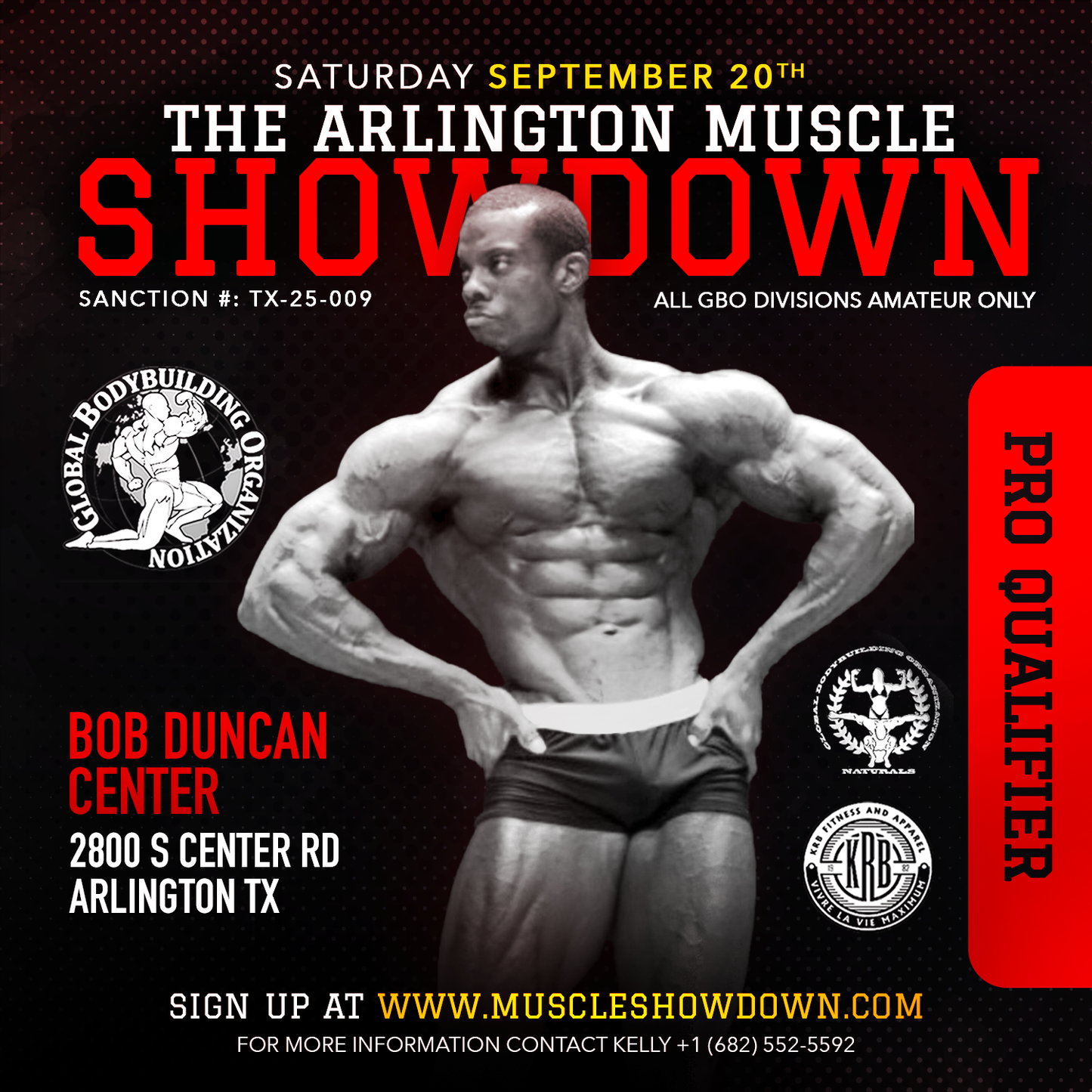 GBO ARLINGTON MUSCLE SHOWDOWN: Competition Tan